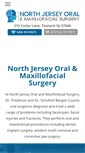 Mobile Screenshot of northjerseyoralsurgery.com